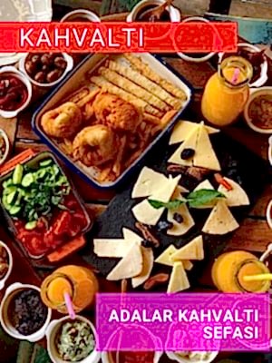 adalar kahvaltı sefası