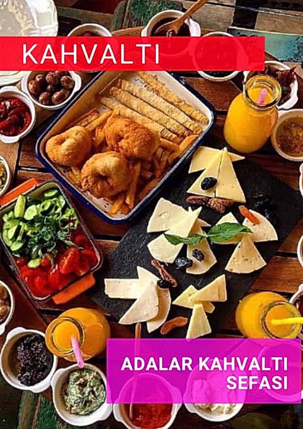 adalar kahvaltı sefası
